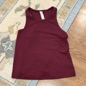 Women's Burgundy Tank LULULEMON
